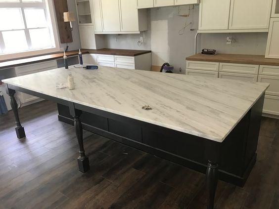 A recent marble countertops job in the  area